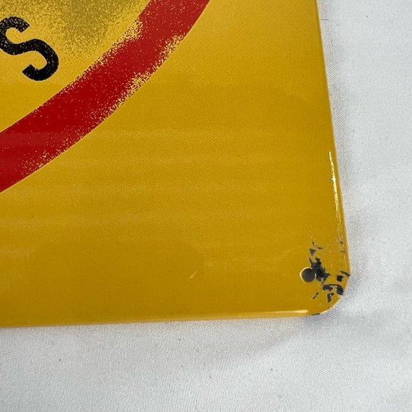 Harley Davidson Motorcycles Embossed Metal Sign "Los Angeles To New York - Picture 7 of 8